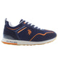 U.S. POLO ASSN. Chic Blue Sporty Lace-up Sneakers