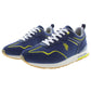 U.S. POLO ASSN. Sporty Elegance Lace-Up Sneakers in Blue