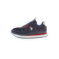 U.S. POLO ASSN. Sleek Blue Sneakers with Contrast Detail