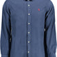 U.S. POLO ASSN. Sleek Slim Fit Long Sleeve Shirt with French Collar