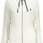 U.S. POLO ASSN. Chic White Hooded Zip Sweatshirt with Logo Detail