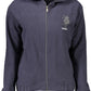 U.S. POLO ASSN. Chic Blue Hooded Zip Sweatshirt with Embroidery