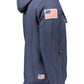 U.S. POLO ASSN. Chic Blue Hooded Sweatshirt with Embroidery Detail