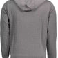 U.S. POLO ASSN. Chic Gray Embroidered Zip Hoodie