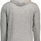 U.S. POLO ASSN. Chic Gray Hooded Sweatshirt with Embroidered Logo