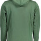 U.S. POLO ASSN. Green Cotton Hoodie with Contrasting Logo