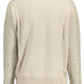 U.S. POLO ASSN. Chic Beige Turtleneck with Elegant Embroidery