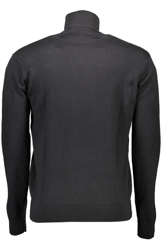 U.S. POLO ASSN. Elegant High Collar Cotton Cashmere Sweater