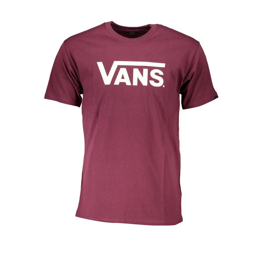 Vans Purple Cotton T-Shirt