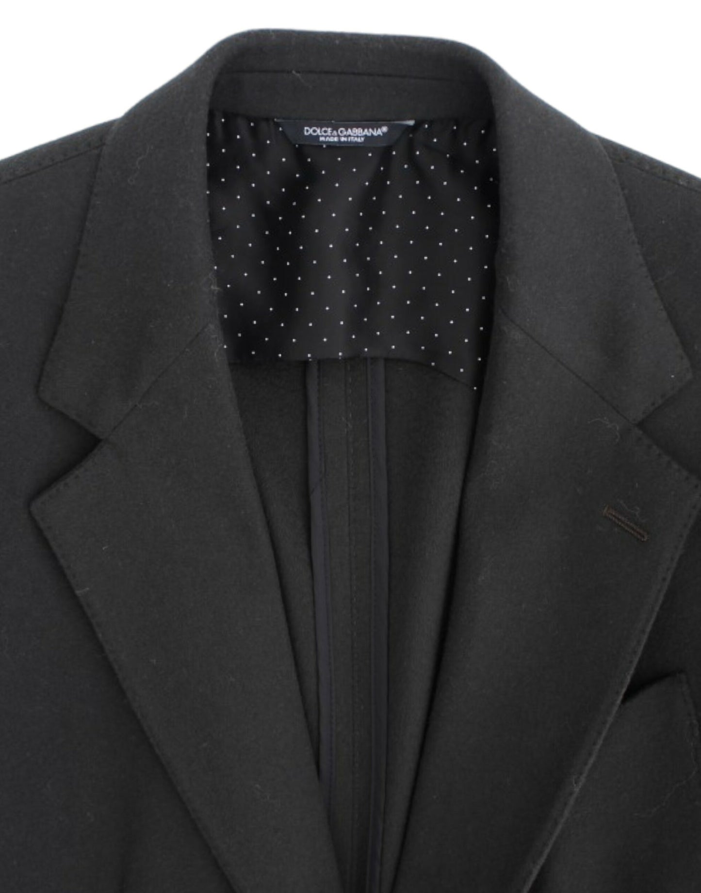 Dolce & Gabbana Green cashmere two button blazer
