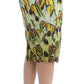Lanre Da Silva Ajayi Multicolor Organza Pencil Skirt