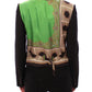 Dolce & Gabbana Black Silk Scarf Back Blazer Jacket