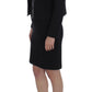 BENCIVENGA Black Stretch Sheath Dress & Sweater Set