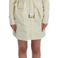 P.A.R.O.S.H. Beige Weather Proof Trench Jacket Coat