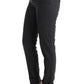 Ermanno Scervino Chic Gray Casual Skinny Pants