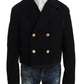 Dolce & Gabbana Trench Blue Cotton Stretch Jacket Coat