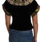 Dolce & Gabbana Embellished Velvet Jaquard Short Jacket