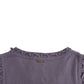 John Galliano Elegant Purple Knee-Length Cotton Dress