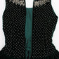 Dolce & Gabbana Green Velvet Crystal Long Maxi Dress