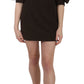 Dolce & Gabbana Chic Brown Corduroy Bodycon Mini Dress