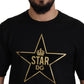 Dolce & Gabbana Gold Star DG Emblem Crewneck Tee