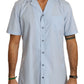 Dolce & Gabbana Blue Short Sleeve 100% Cotton Top Shirt