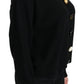 Dolce & Gabbana Black Button Embellished Cardigan Sweater