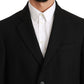 Dolce & Gabbana Elegant Black Wool Formal Blazer