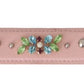 Dolce & Gabbana Pink Leather Crystal Stud Accessory Shoulder Strap