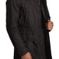 Dolce & Gabbana Chic Hooded Blouson Coat in Timeless Black