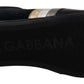 Dolce & Gabbana Elegant Black Leather Sport Sneakers