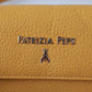 Patrizia Pepe Chic Yellow Leather Shoulder Bag