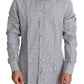 Dolce & Gabbana Checkered Slim Fit Cotton Dress Shirt