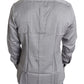 Dolce & Gabbana Elegant Gray Slim Fit Cotton Dress Shirt