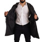 Dolce & Gabbana Elegant Black Hooded Blouson Jacket
