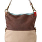 EBARRITO Multicolor Genuine Leather Shoulder Tote Women Handbag