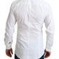 Dolce & Gabbana Elegant White Cotton Stretch Dress Shirt
