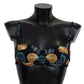 Dolce & Gabbana Chic Seashell-Print Bikini Top