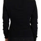 Dolce & Gabbana Elegant Black Cashmere Turtleneck Sweater