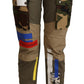 Dolce & Gabbana Chic Multicolor Patched Cargo Pants
