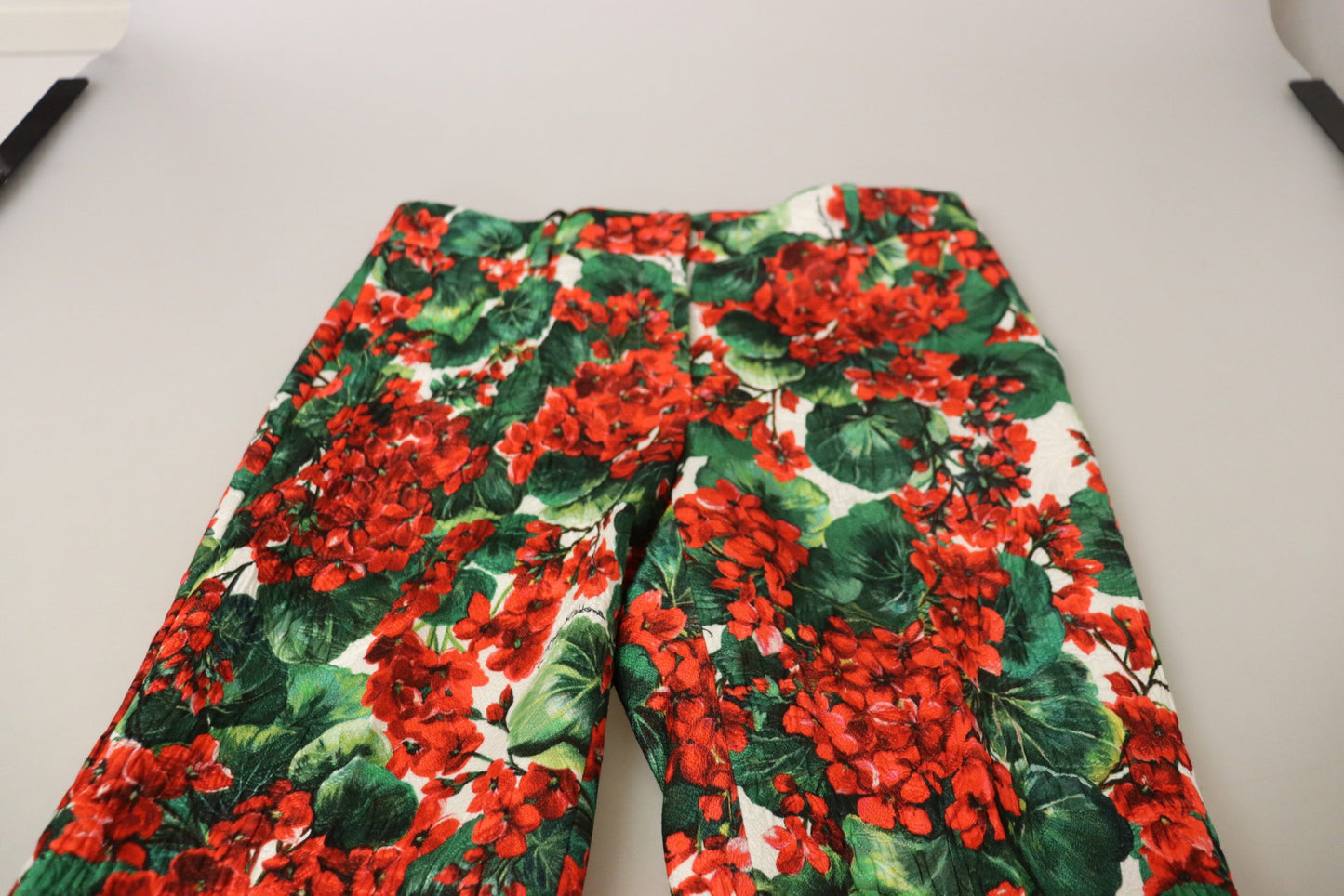 Dolce & Gabbana Chic Cropped Mid Waist Pants - Multicolor