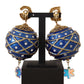 Dolce & Gabbana Dazzling Festive Crystal Clip-On Earrings