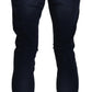 Acht Chic Blue Straight Fit Corduroy Jeans