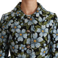 Dolce & Gabbana Multicolor Floral Blazer Coat Polyester Jacket