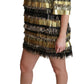 Dolce & Gabbana Elegant Sheath Mini Leopard Dress