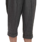 Dolce & Gabbana Elegant Gray Wool-Cashmere Pleated Trousers