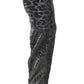 Dolce & Gabbana Elegant Leopard Booties Above Knee Shoes