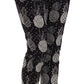 Dolce & Gabbana Chic Black Pineapple Print Skinny Capri Pants
