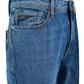 Yes Zee Timeless Blue Distressed Cotton Denim