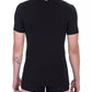 Bikkembergs Sleek Crew Neck Dual-Pack T-Shirts in Black